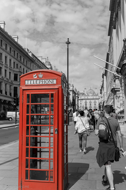 London's red tele box