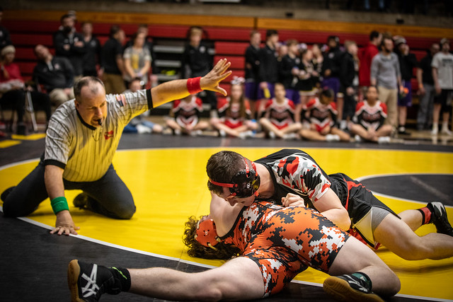 East Hosts 2020 Class 3A District Wrestling