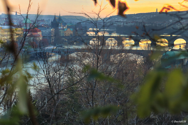 Praga, río Moldava. Versión.1.