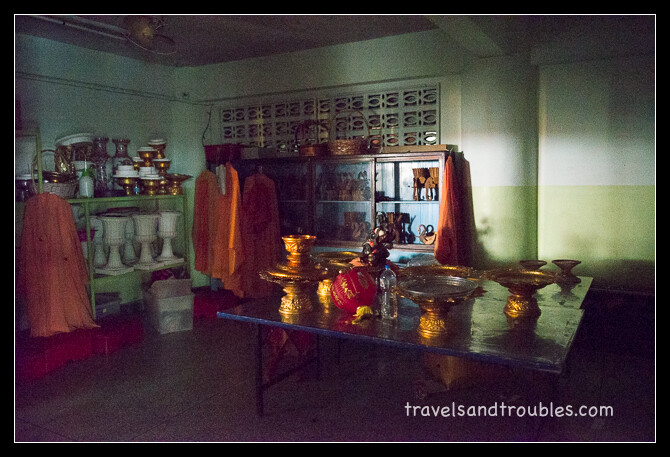 Wat Thawon Wararam - Werkkamer monniken