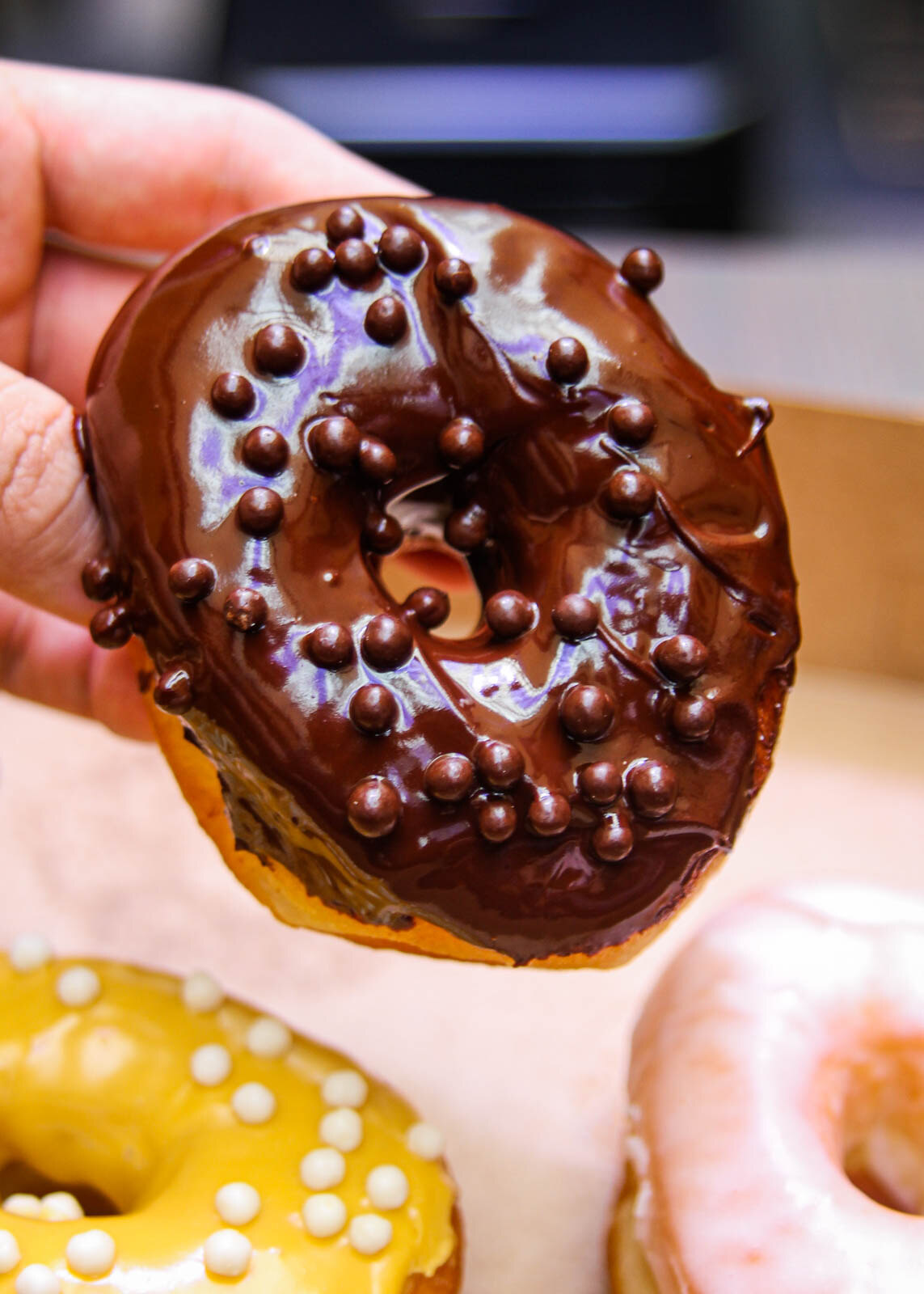 Korio Dark Chocolate donut