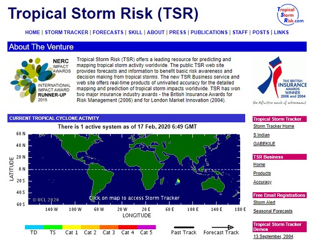 Tropical Storm Risk (pantallazo)