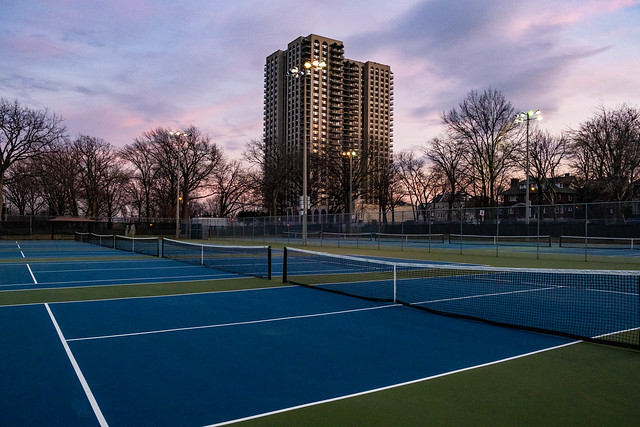 North Hudson Park tennis court