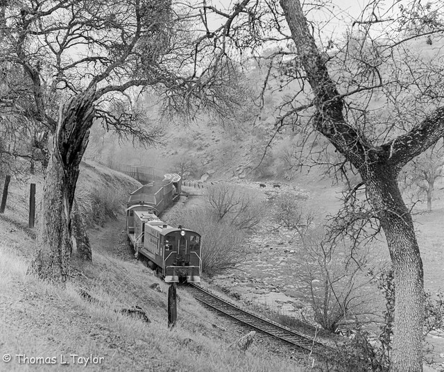Sierra Railroad Train number 4 at Canyon Tank