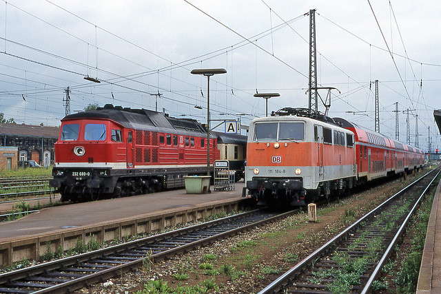 DB 232 689, 111 184 Bamberg (D) 8 juli 1998