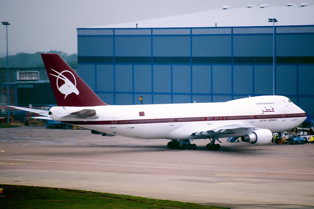 Qatar Airways 747-200