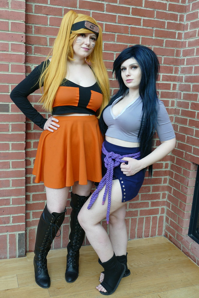 Lady Naruto and Sasuke