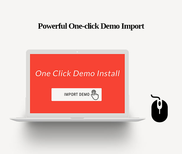 Powerful One-click Demo Import