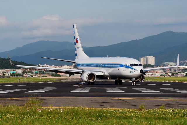 Republic of China Air Force－Boeing 737-8AR/3701