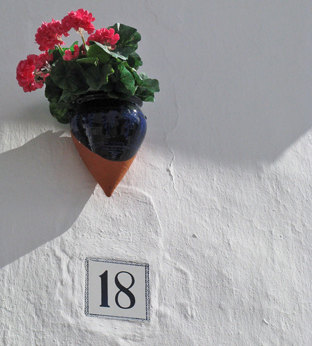 Number 18 (with geraniums) in Spain