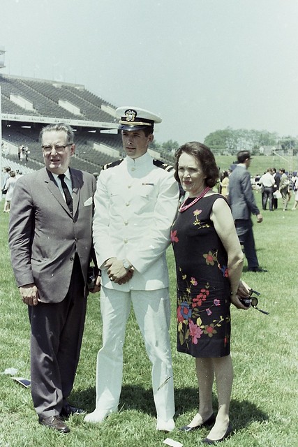 Found Photo - U.S. Naval Academy Graduation