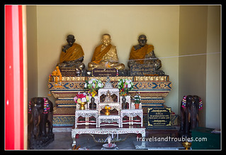 Wat Sai Khao - De oude monniken
