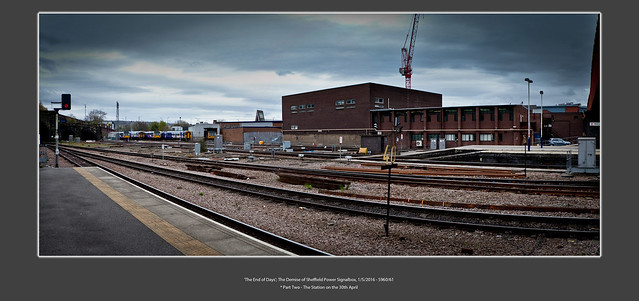 'The End of Days'; The Demise of Sheffield Power Signalbox, 1/5/2016 - 5960/61