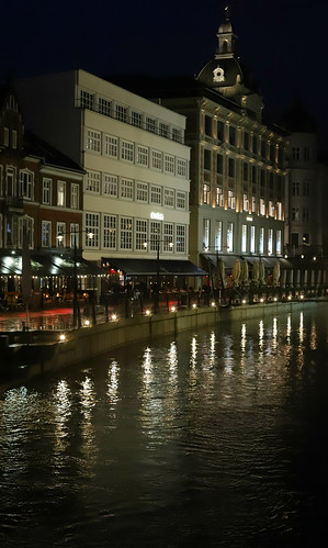 Aarhus after dark