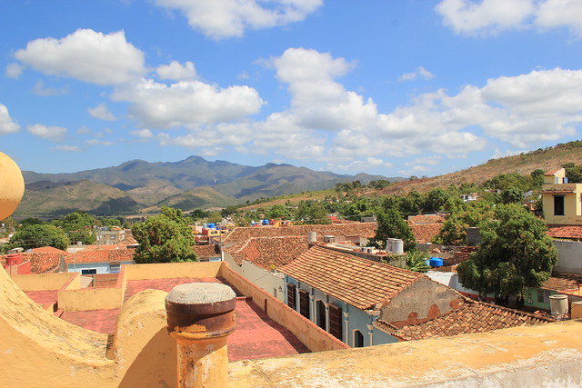 View of Topes de Collantes from Trinidad