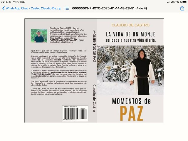20 years after my visit to holy trinity in utah,this book is publish with our work,please spread word,soon there will be an english version,this monastery closed,so the book is a tribute to all trappist in the worls. You find it in amazon books. Title,Mom