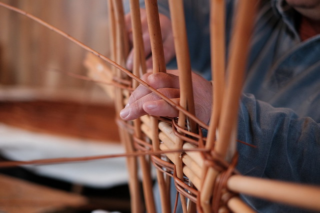Kakas József  basket weaving master