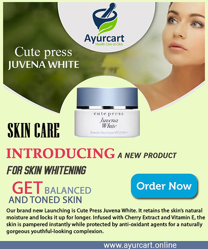 Cute Press Skin Whitening Cream | by ayurcart17