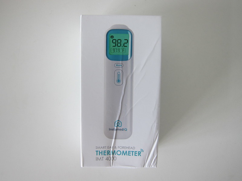InstamediQ Digital Forehead and Ear Thermometer - Box Front