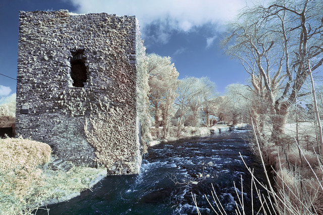 Old Castle, Glin, Limerick (Infrared)