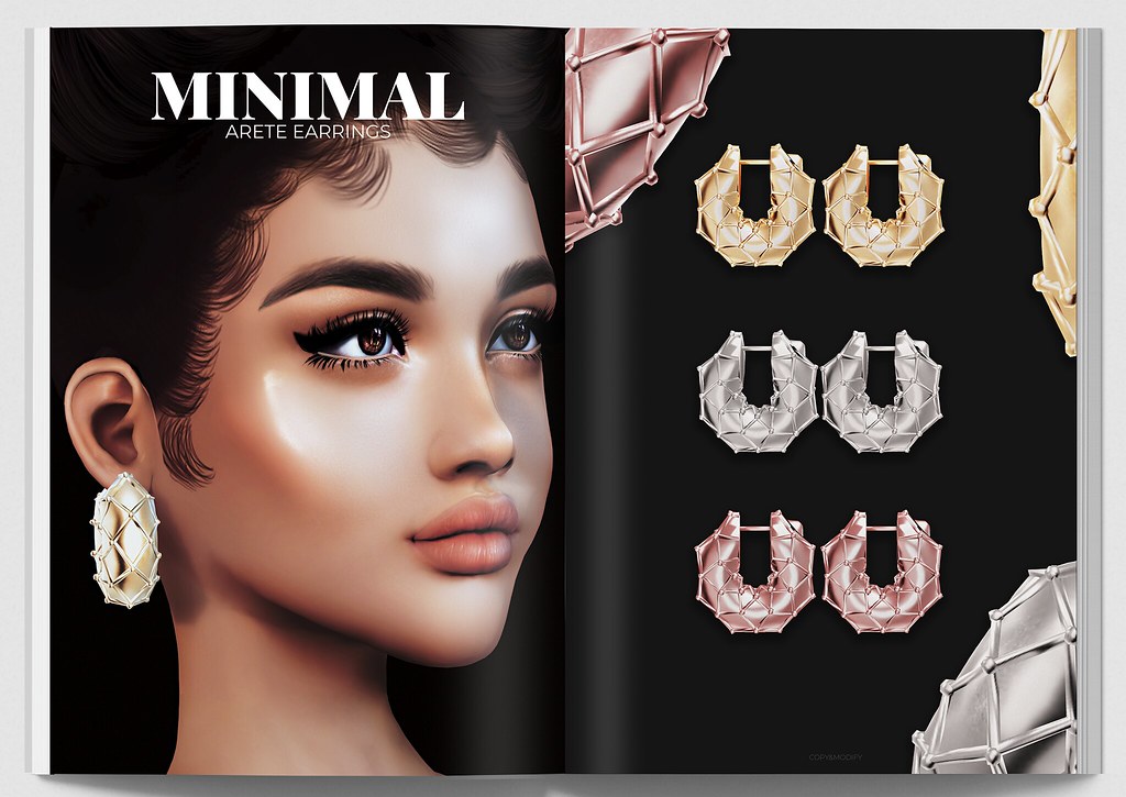 MINIMAL – Arete Earrings