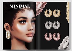 MINIMAL - Arete Earrings
