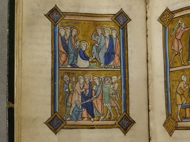 ca. 1250-1275 - 'Donaueschingen Psalter and Book of Hours', probably Brabant, maybe Brussels, Dr. Jörn Günther Rare Books (Stalden (Sarnen) & Basel, Switzerland), TEFAF, Maastricht, Netherlands