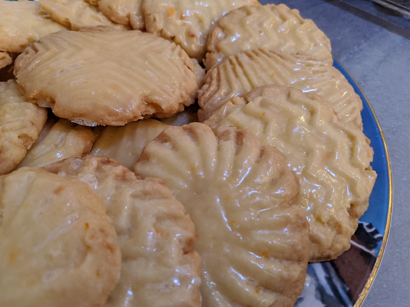 Stamped Citrus Shortbread