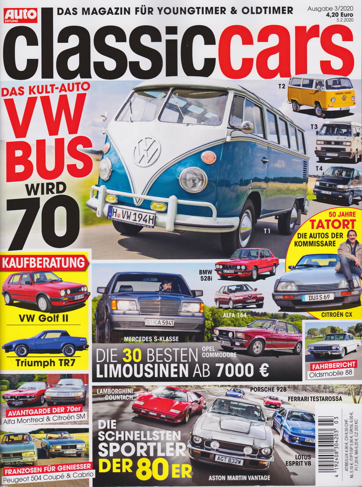 Image of Auto Zeitung - Classic Cars - 2020-03 - Cover