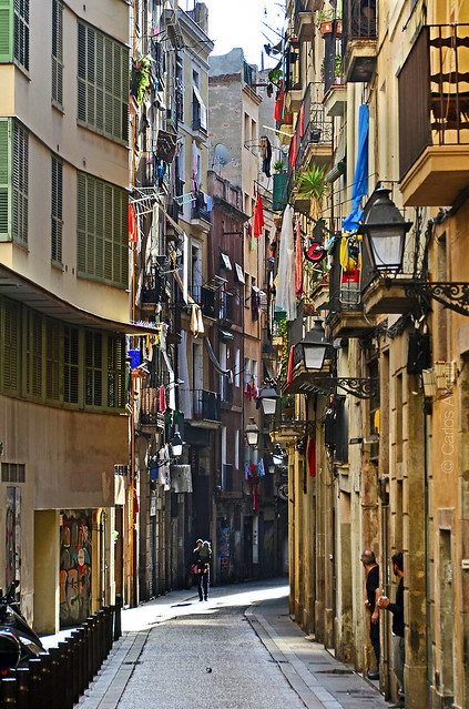 Barcelona - Catalunya - Spain - El Raval Streets