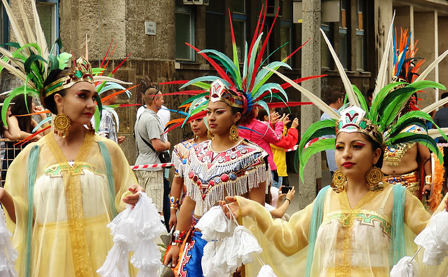Olinyolotl Folk Dance group from MEXICO