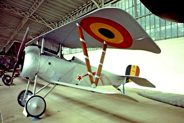 N5024   Nieuport 23C-1 [742] (Ex Royal Naval Air Service / Musee Royal de l'Armee et d'Histoire Militaire) Brussels Museum~OO 13/08/1977