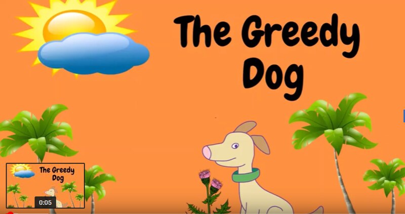 The Greedy Dog Moral Story in Hindi with English Subtitles… | Flickr