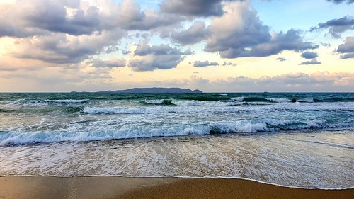 Clouds and waves