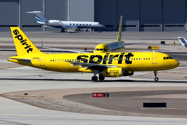 Spirit Airlines | Airbus A320-200 | N606NK | Las Vegas McCarran