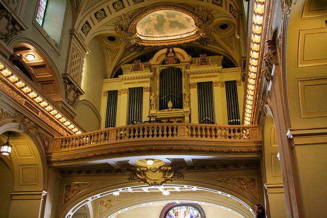 Organ loft, Basilique-Cathédrale Notre-Dame de Québec, Quebec