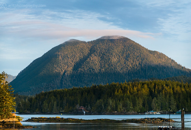 Meares Island mountains, British Columbia
