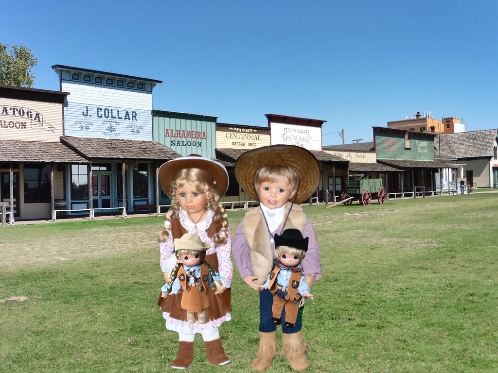 Cowboys and Cowgirls visit Dodge City🐎🐄👧👦💖