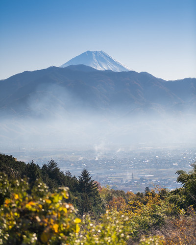 fuji minami landscape smoke d850 nikon