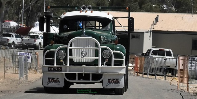 B-Model Mack head for home from Castlemaine
