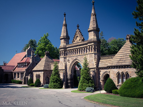 Forest Hills Cemetery's Gothic-Revival Gate