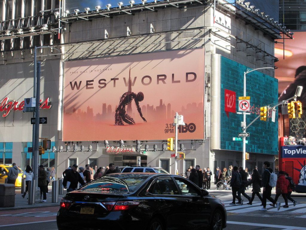 2020 Westworld Season 3 Billboard on Number One Times Square 5983