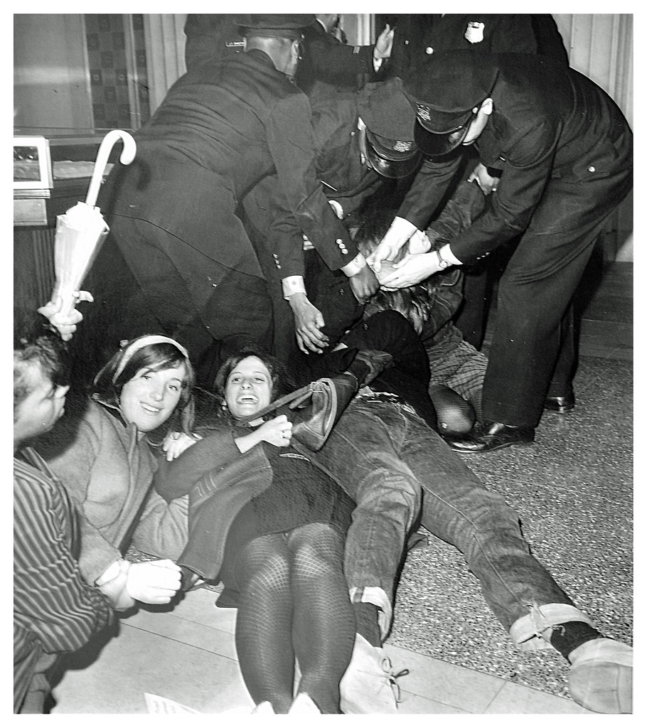 Rights protesters expelled from Justice Department: 1965 - a photo on ...