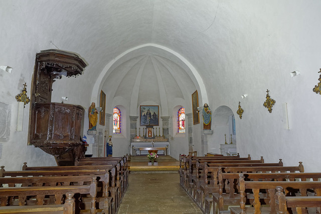 Eglise Saint Antoine de Granges-sur-Baume (Jura, France)