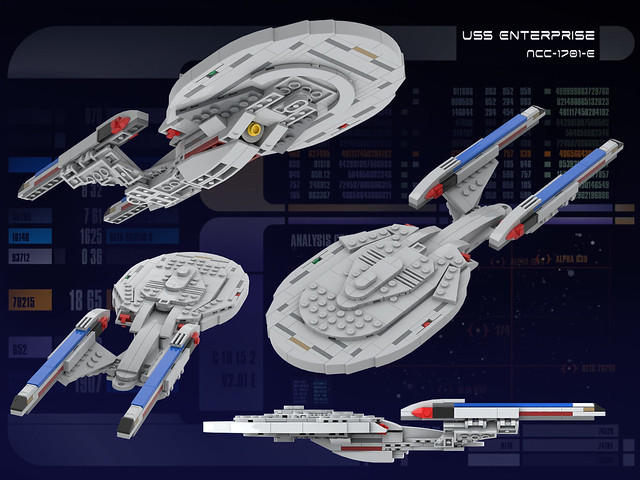 Lego Star Trek Enterprise-E Sovereign Class