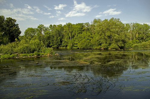 Vienne bij Saint-Claud by El Greco Travelphotography, france frankrijk travel summer pentax pentaxk50 landscape view nature river water reflection trees c