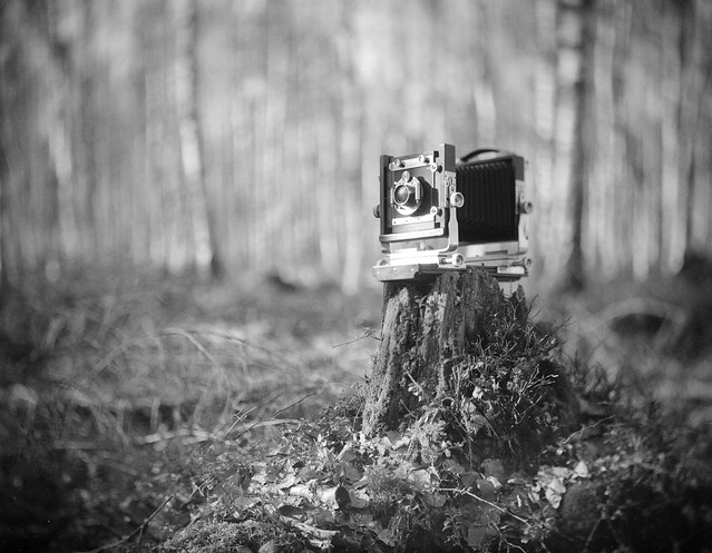 Szabad 4x5 with Bausch & Lomb lens.