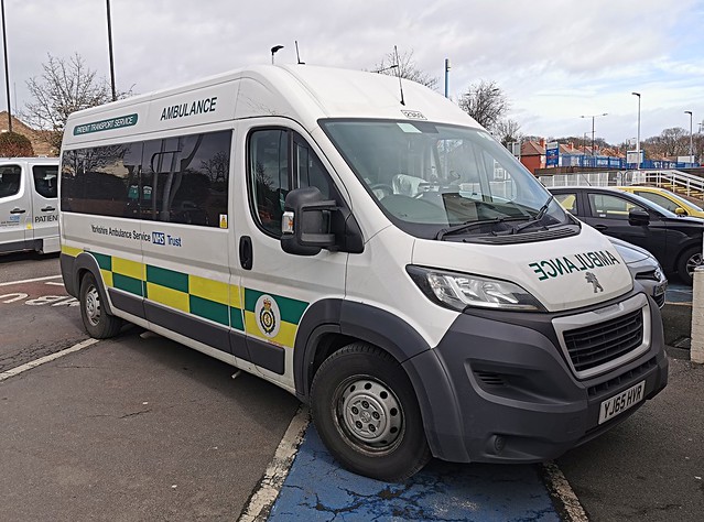Non-emergency Transport, Yorkshire Ambulance Service.