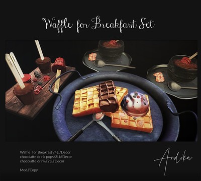 andika[Waffle for Breakfast]Set @Uber