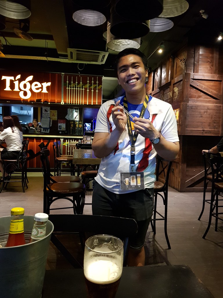 Mr Aldi (nice hardworking Indonesian Young man) @ Beer Factory in Bandar Puteri Puchong